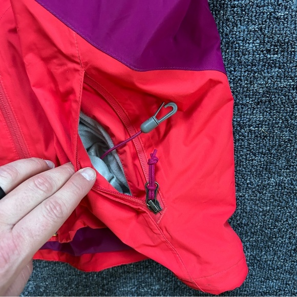 The North Face Orange Purple DryVent Hooded Jacket Size Large - Picture 5 of 16